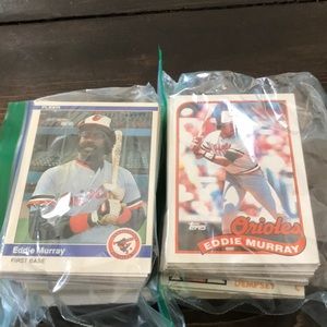 BALTIMORE ORIOLES Assorted Baseball Cards ‘81-91